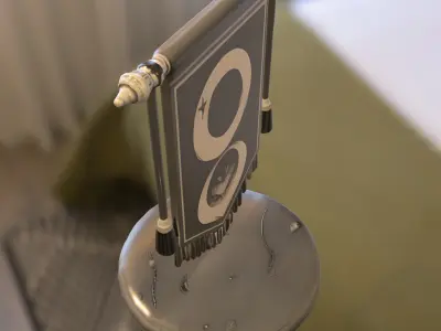 Clan Lycan Banner 3D model