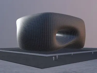 Building in concept 23-0004 3D model