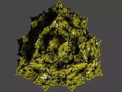 religion kaleidoscope decorative accessories 3D model