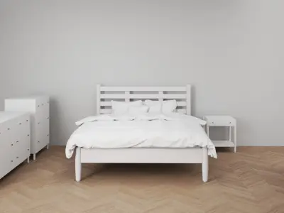 Bed Cottage 3D model