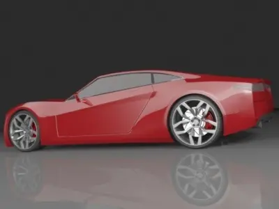 sport coupe 2016 3D model