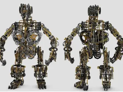 Mechanical Monkey 3D model