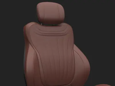 car seat 3D model