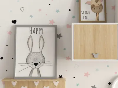 baby decoration set vol 1 3D model