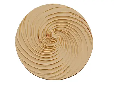 decor set wall panel relief mural CNC 20 3D print model