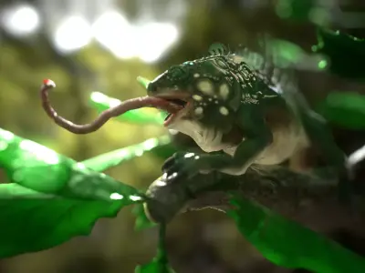 Parody of Andean Dragon 3D model