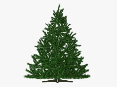 Fir tree artificial 03 3D model