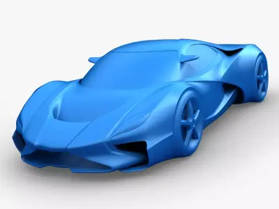 Killer GT 2v1 - Basic 3D model