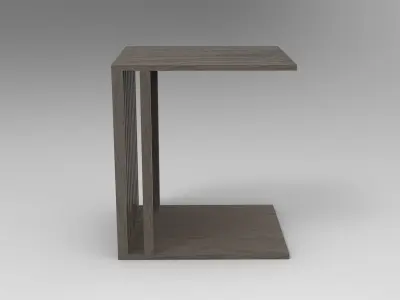 Nia Nightstand Low-poly 3D model