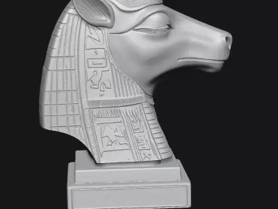 camel 3D print model
