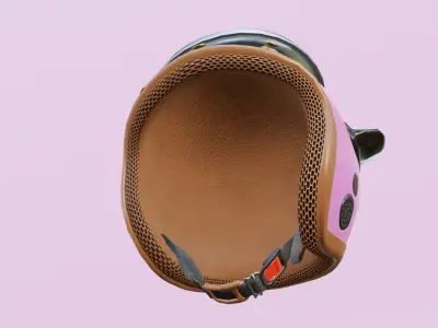 rice cooker helmet 3d model Low-poly 3D model