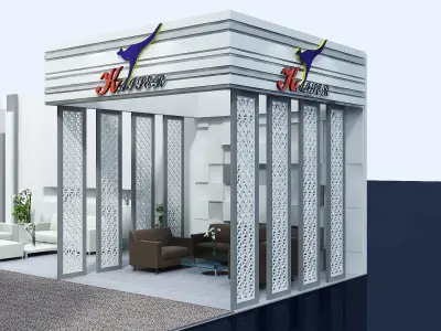 Exhibition - Area - 30X12-3DMAX2009-033 3D model