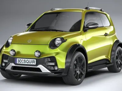 E Go Wave X 2023 3D model