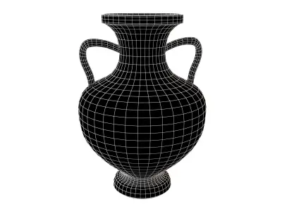Roman Pottery v2 001 Low-poly 3D model