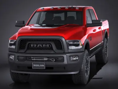 Dodge Ram 2500 PowerWagon 2015 3D model