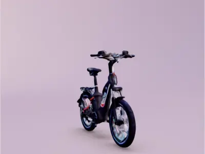 Electric bike 3D print model