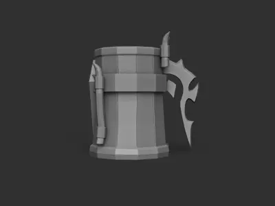 World of Warcraft Horde - Mug - Printable 3D print model