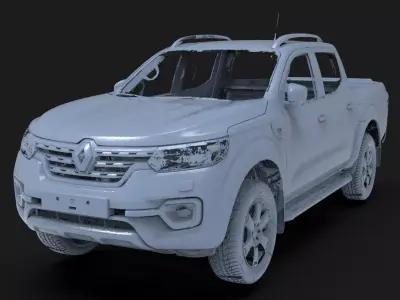 Renault Alaskan 2019 Series Native Exterior 3D Scan 3D model