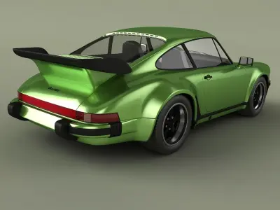 Porsche 911 Turbo 3D model