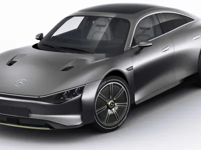 Mercedes EQXX Vision 2022 3D model