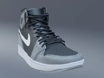 jordan retro 3D model