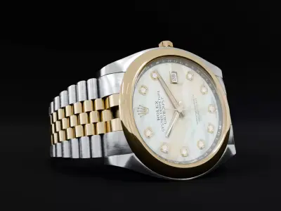 ROLEX Datejust 36 Mother Of Pearls Domed Jubilee 3D model