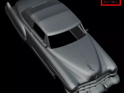 Cadillac Deville Convertible 1948 3D model
