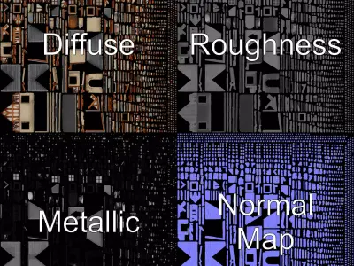 Charming Tudor House Model Pack Low-poly 3D model