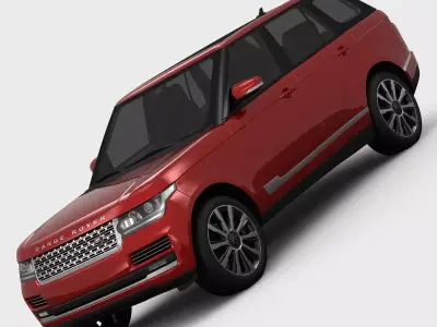 Range Rover Supercharged L405 2013 3D model