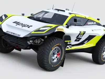 Extreme E E-SUV Jenson Button 2022 3D model