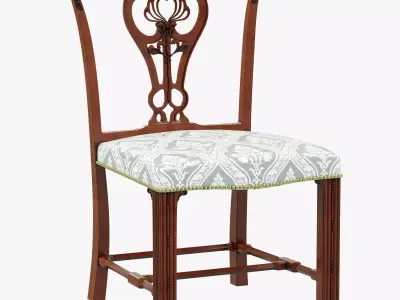 the stanley weiss collection Irish chair 3D model