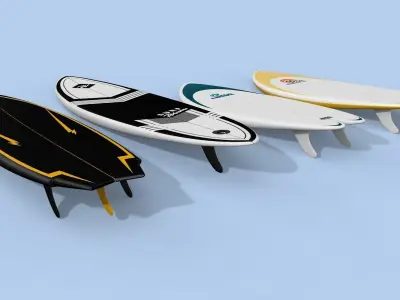 Surfboards Design  3D model