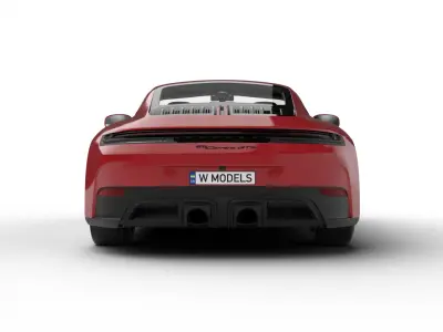 Porsche 911 Carrera GTS 2025 3d model 3D model