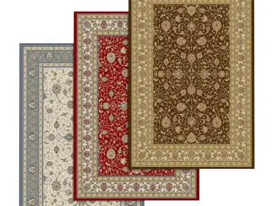 Rug Set 972 3D model
