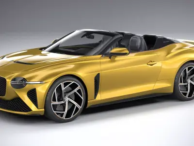 Bentley Mulliner Bacalar 2021 3D model