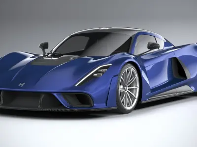 Hennesey Venom F5 2021 3D model