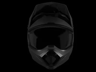 Bell Helmet Low-poly 3D model