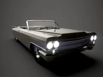 Cadillac Eldorado 1963 3D model