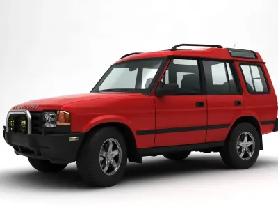 Land Rover Discovery 2 1999 3D model
