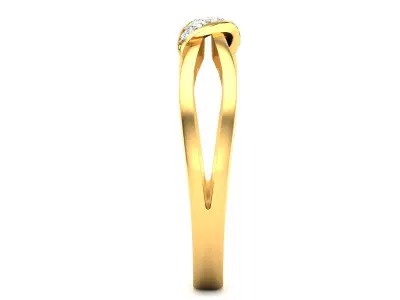 Band 3dm Render Details diamond ring gold 3D print model purchase