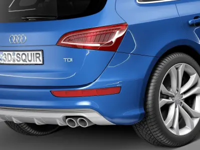 Audi SQ5 2013 3D model