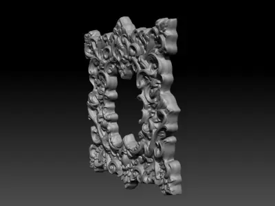 Bas relief Frame 240506 01 3D print model