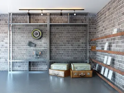 Home Garage 3D model