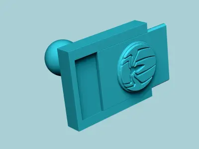 Stamp 108 Spiderman Icon - Fondant Decoration Maker Toy 3D print model
