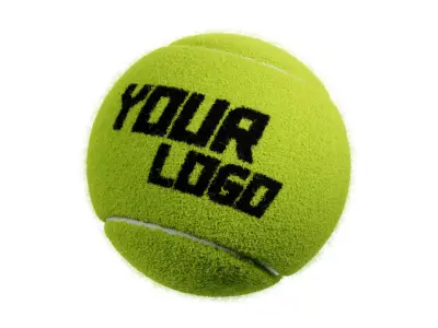 Padel balls 3D model