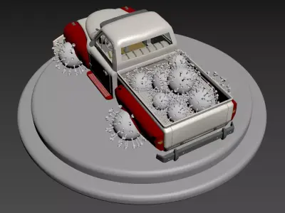 3D CORONA TRUCK 3D print model