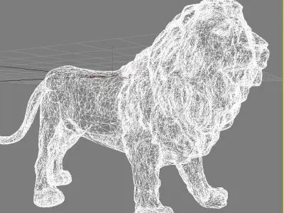 Lion 3D 3D model