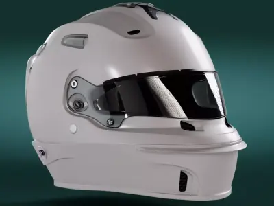 Racing Helmet Free 3D model