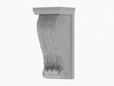  Scroll Corbel 32 3D model