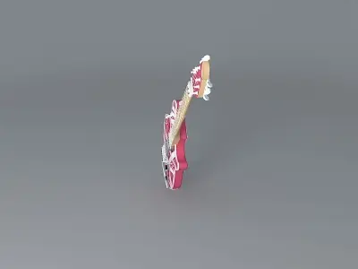 EVH Wolfgang guitar Free 3D model